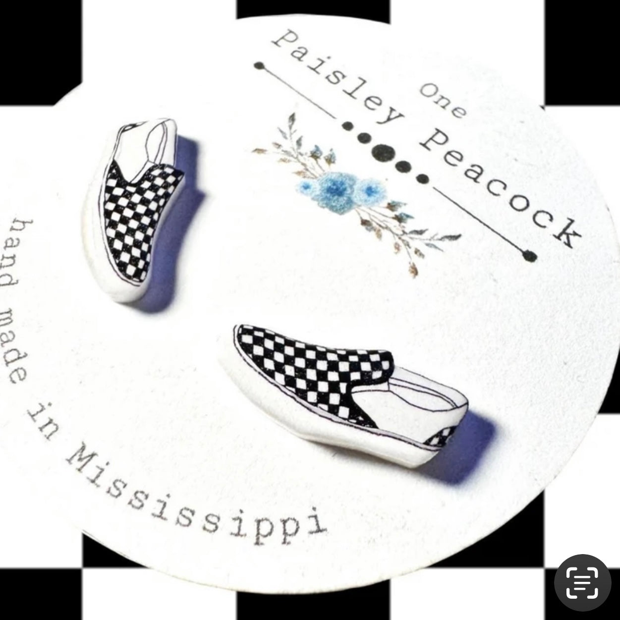 Stud Earrings-vans