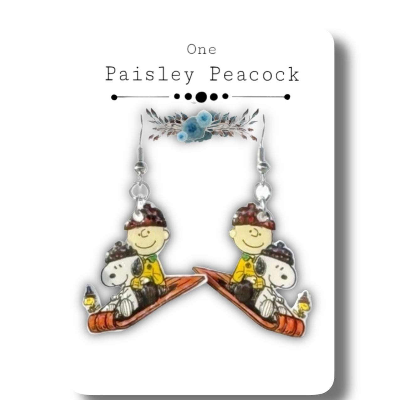 Dangle Earrings-sledding