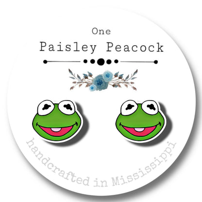 Muppet Babies Sesame Street stud earrings
