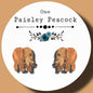 Brown Bear inspired handmade stud earrings