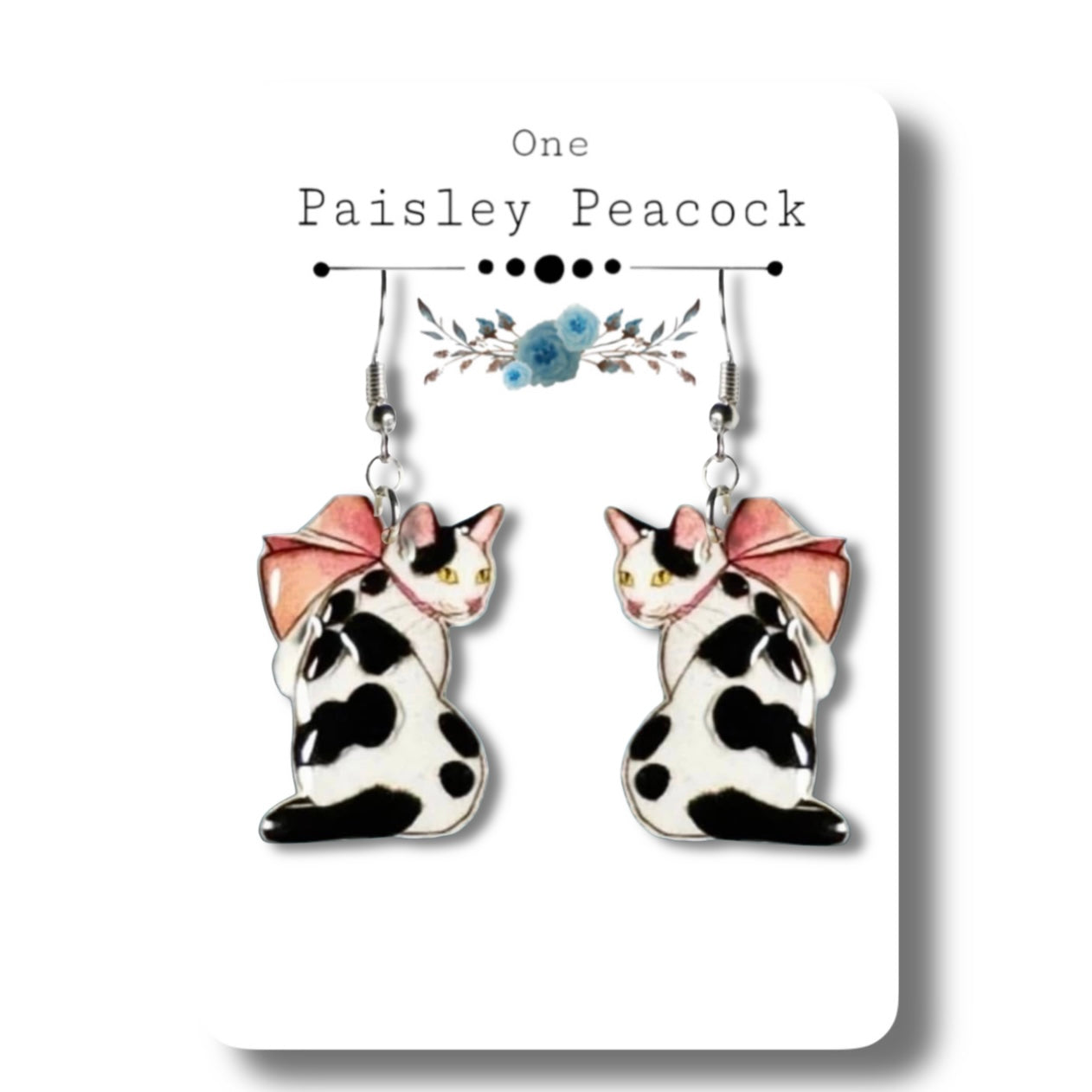 Your choice- tuxedo cat jewelry