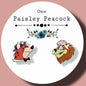 Lippy Lion and Hardy Har Har inspired handmade stud earrings