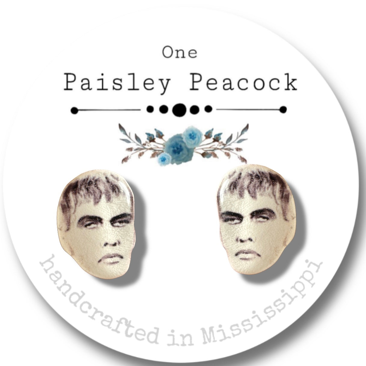 The Addam’s family stud earrings