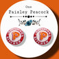 Popeyes chicken inspired handmade stud earrings