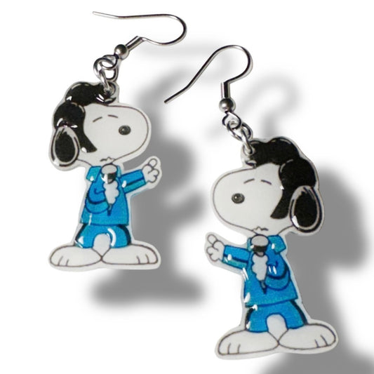 Dangle Earrings-Elvis