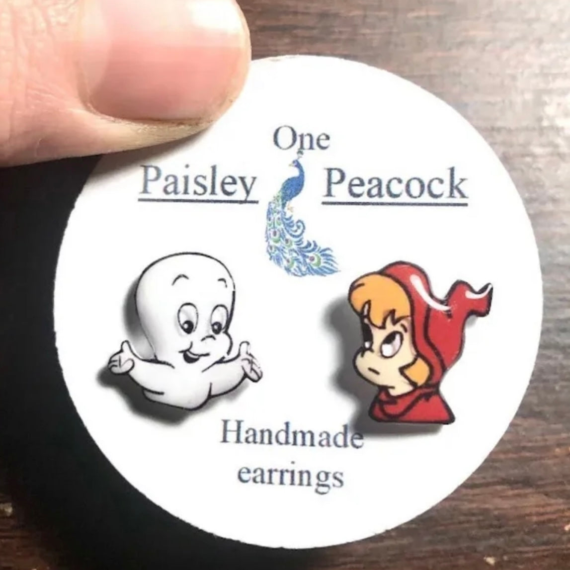 Stud Earrings- Casper Wendy