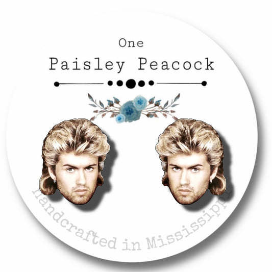 Celebrity earrings- George Michael