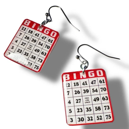 Dangle Earrings-Bingo Card