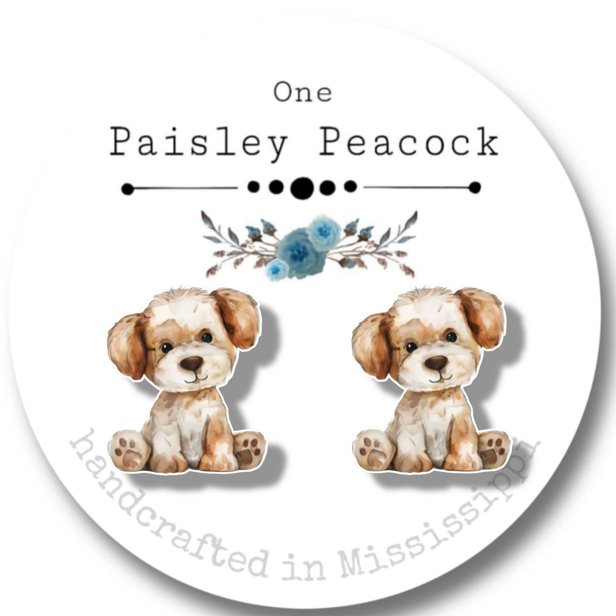 Stuffed animal inspired stud earrings