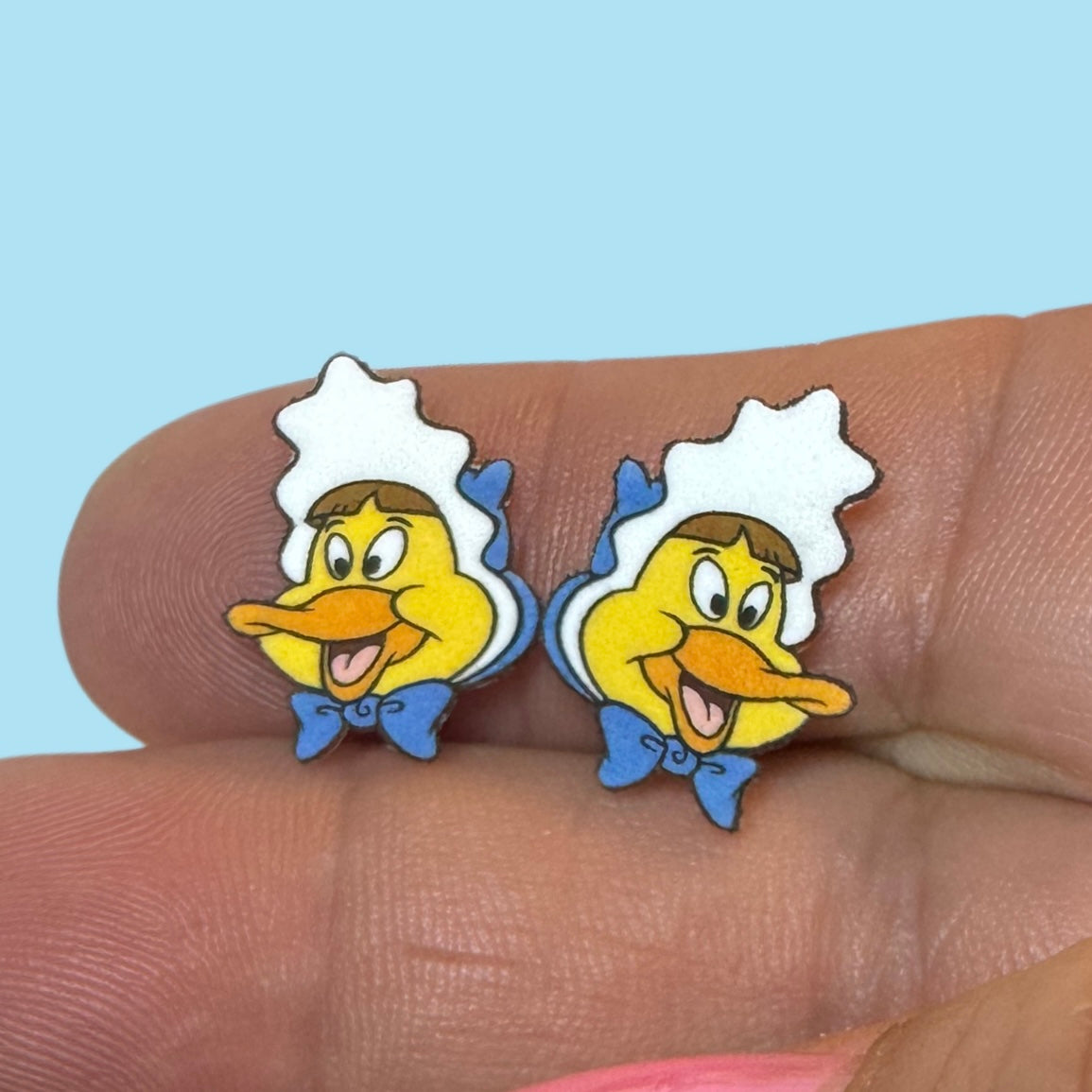 Baby Huey stud earrings