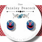 Muppets stud earrings