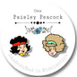 Flintstones stud earrings