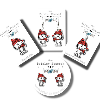 Snoopy hat scarf Jewelry
