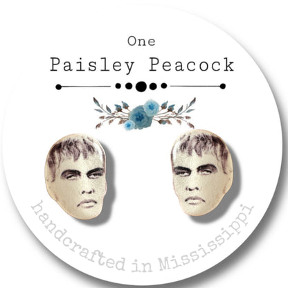 The Addam’s family stud earrings