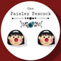 Molly Inspired Stud Earrings Big Comfy Couch handmade