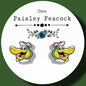 Wally Gator inspired handmade stud earrings