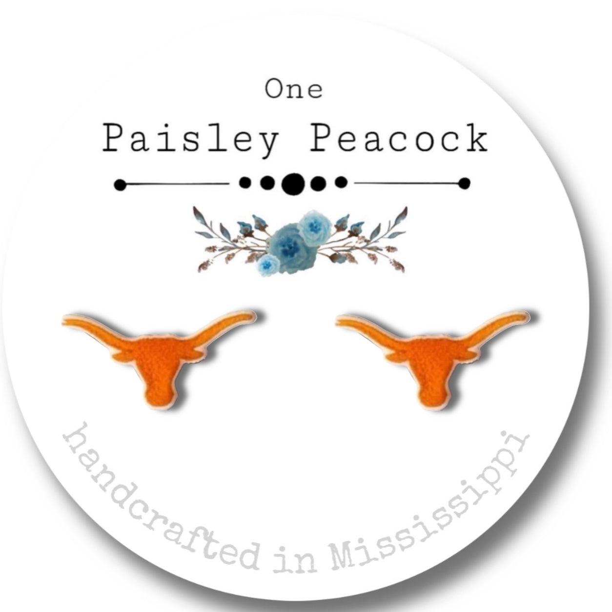 Stud Earrings- Texas