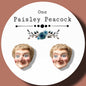 Lady Elaine puppet earrings mister Roger’s