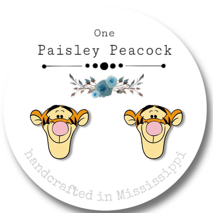 Winnie the Pooh stud earrings