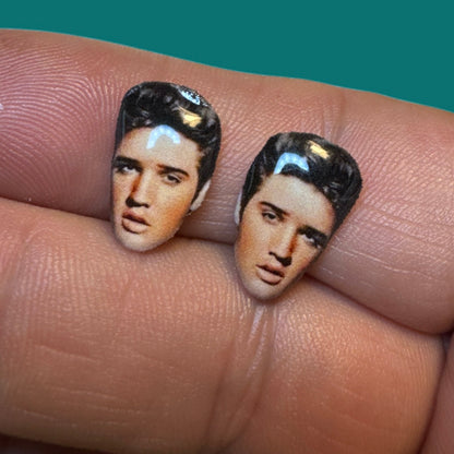 Elvis inspired stud earrings