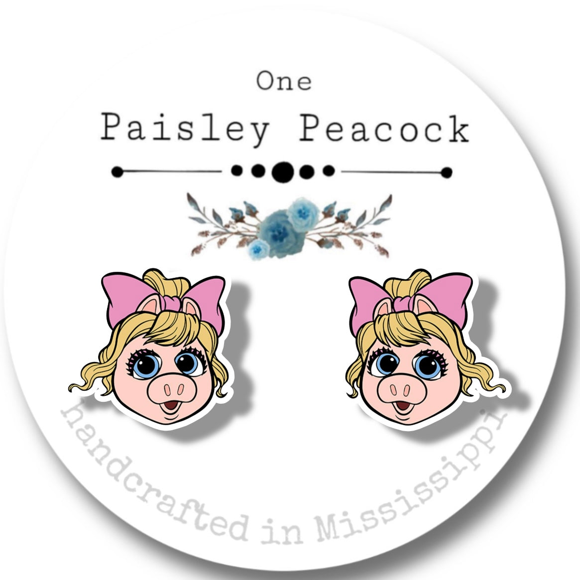 Muppet Babies Sesame Street stud earrings