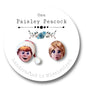 Retro Christmas cartoon movie earrings