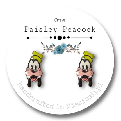 Stud Earrings-goofy