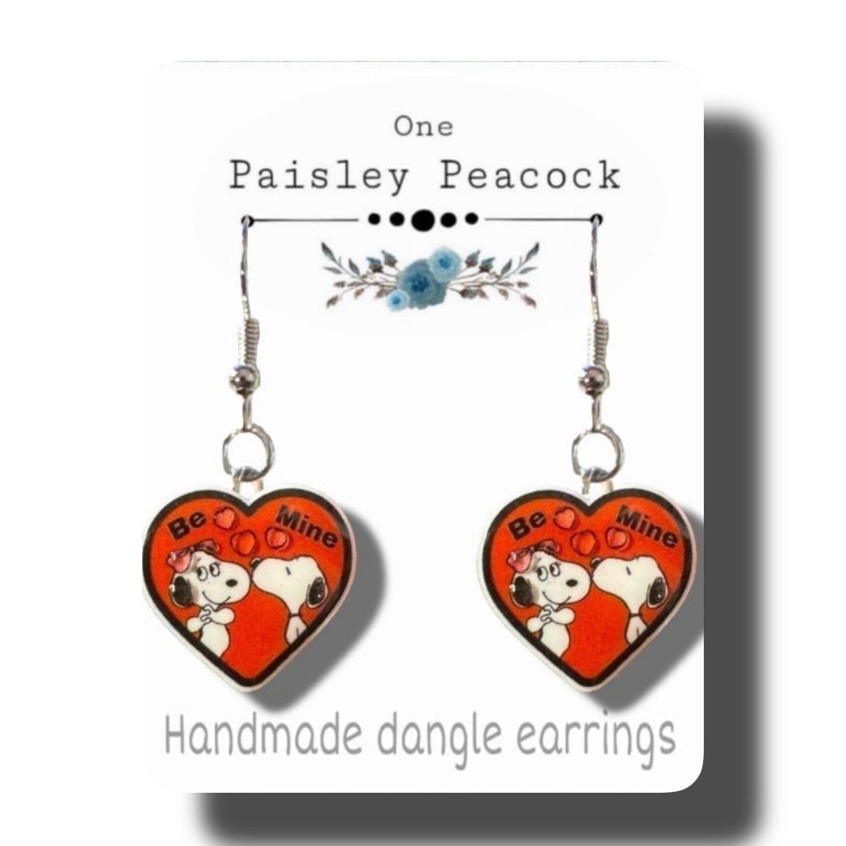 Dangle Earrings-be mine