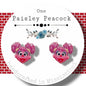 Muppets stud earrings
