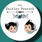 ASTRO BOY INSPIRED HANDMADE STUD EARRINGS