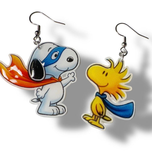 Dangle Earrings-bandit costume