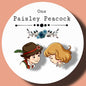 Hansel and Gretel Cartoon stud earrings
