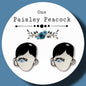 Wonder inspired stud earrings handmade