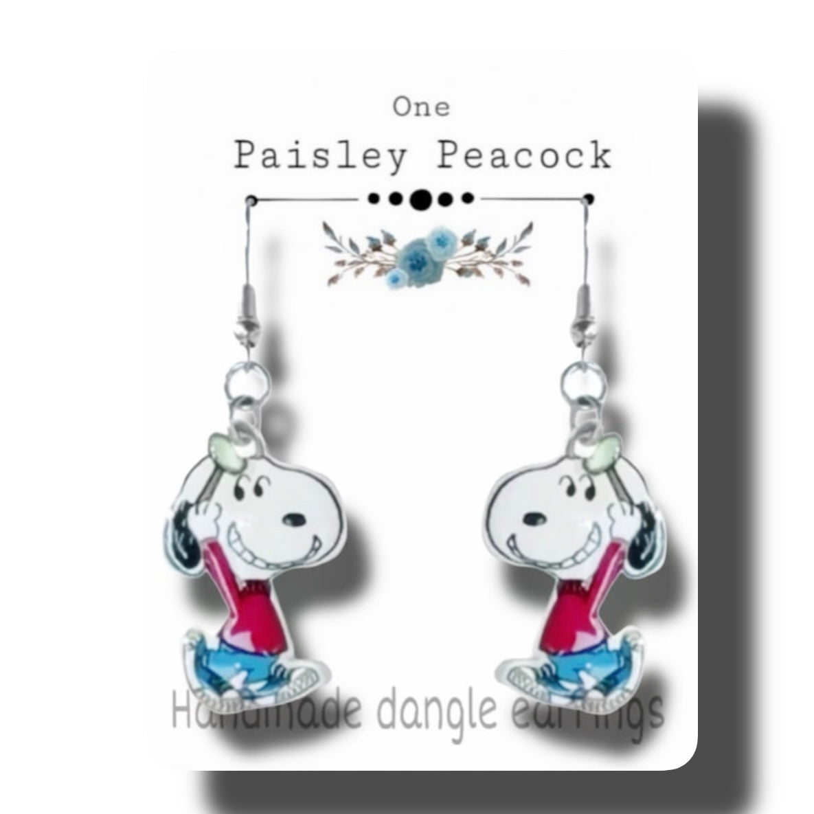 Dangle Earrings-just walking