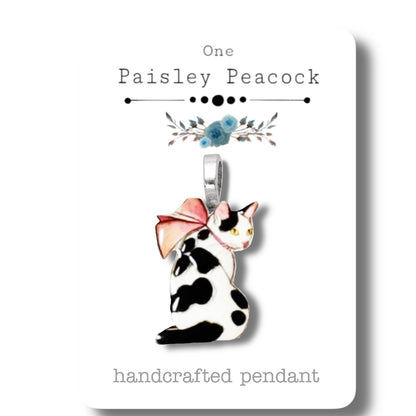 Your choice- tuxedo cat jewelry