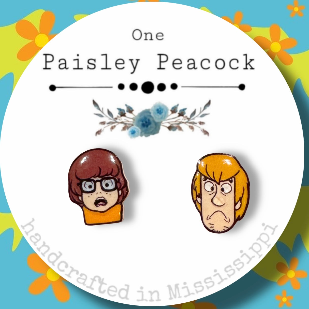 Scooby Doo Stud Earrings