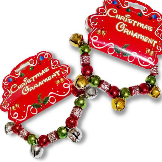 Jingle bell stretchy bracelets