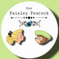 Goldilocks and little bear inspired stud earrings