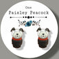 Little Peoples Dog inspired stud earrings