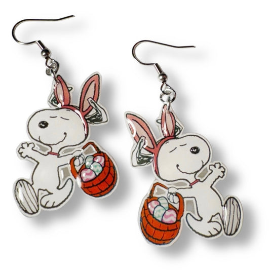 Dangle Earrings-egg hunting