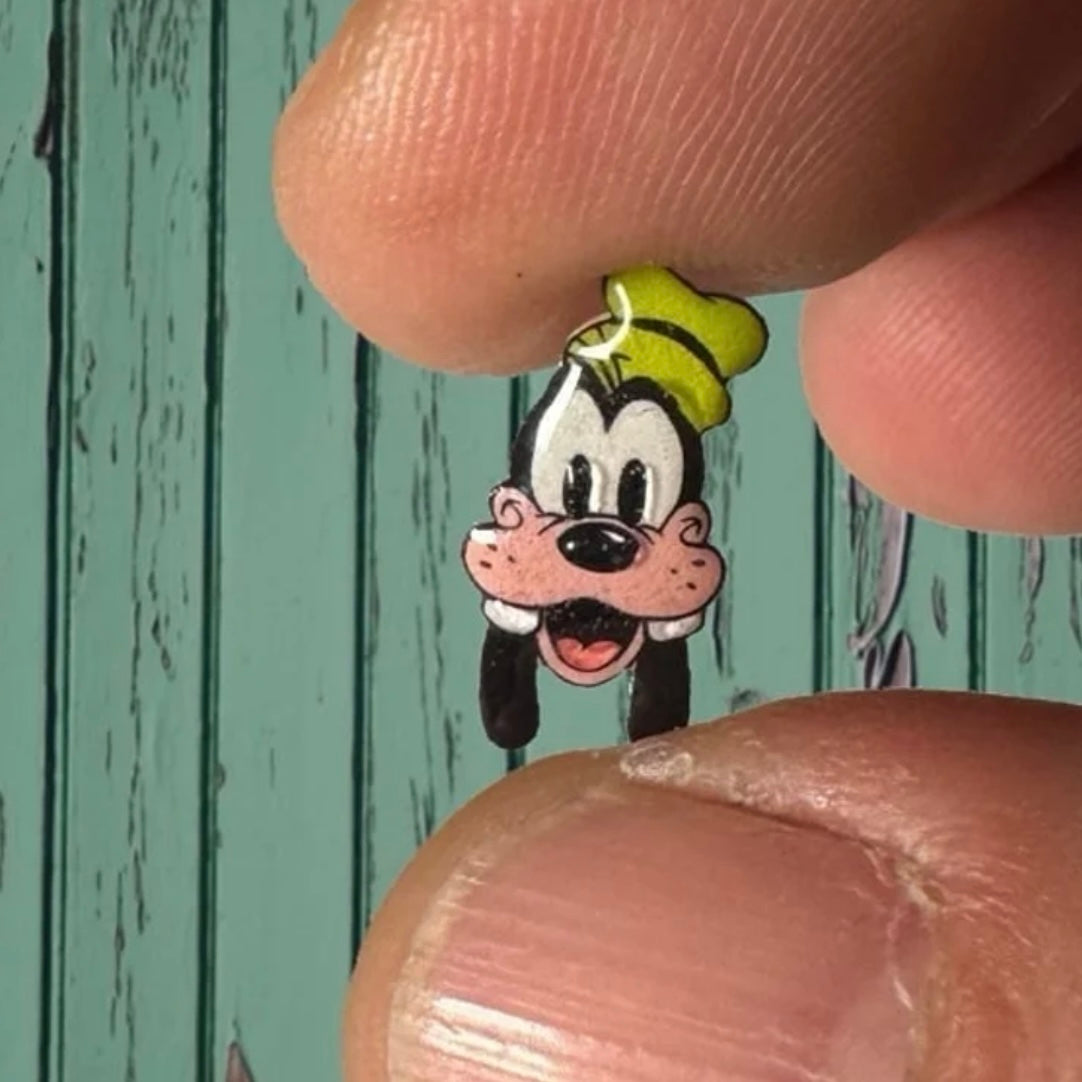 Stud Earrings-goofy
