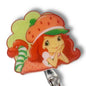 Badge Reel- inspired strawberry shortcake