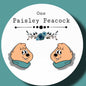 ALVIN AND THE CHIPMUNKS INSPIRED HANDMADE STUD EARRINGS THEODORE