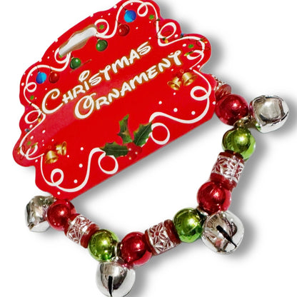 Jingle bell stretchy bracelets