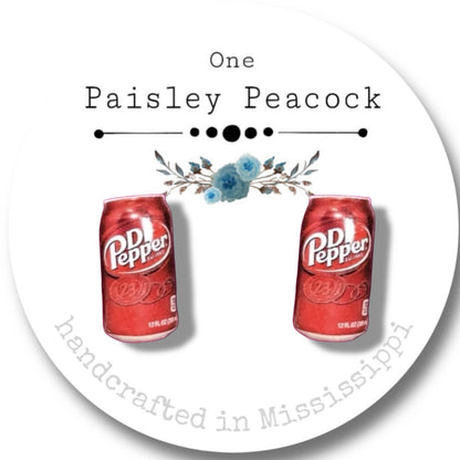 Drink stud earrings
