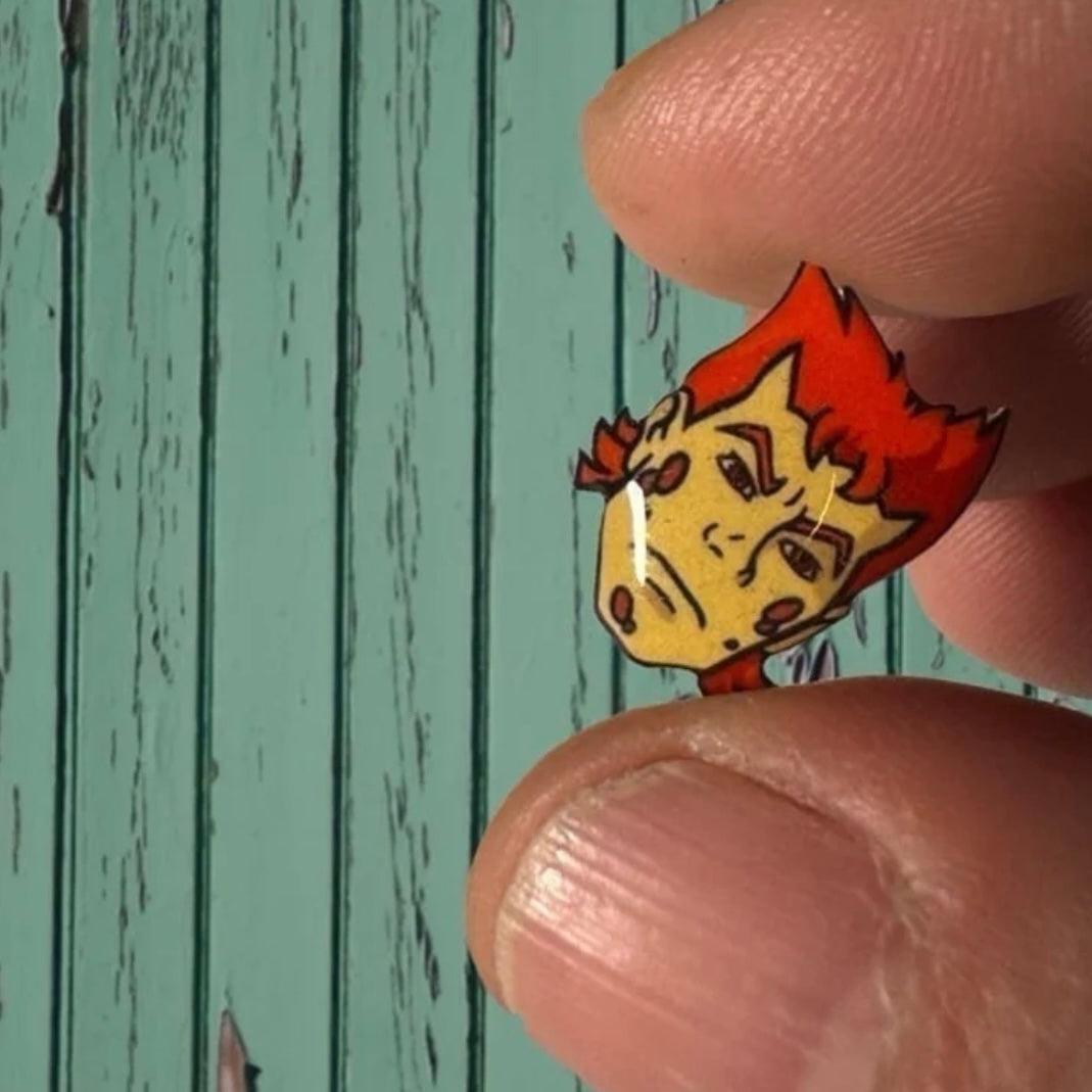 Stud Earrings-captain planet