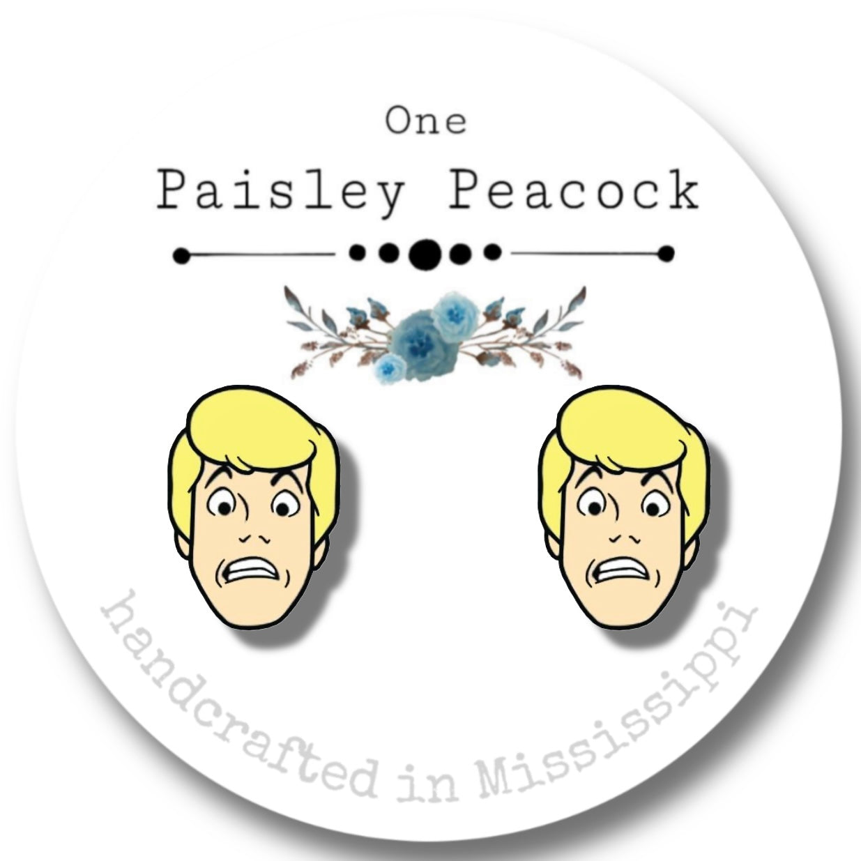 Scooby Doo Stud Earrings