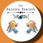 Flat Stanley inspired stud earrings handmade
