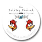 WOODY WOODPECKER INSPIRED STUD EARRINGS HANDMADE CARTOON