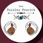 Hadji Singh inspired stud earrings